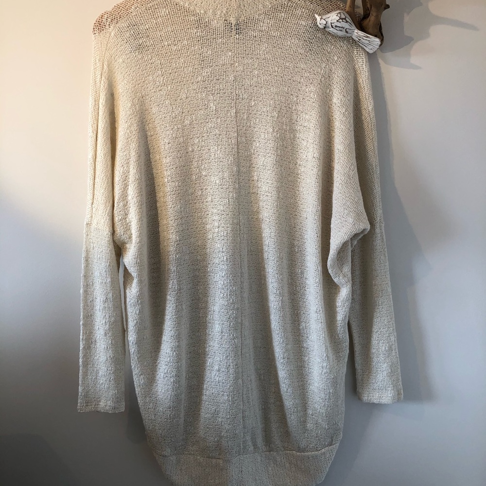 SzS BDG  NWT ivory cardigan - Picture 4 of 9